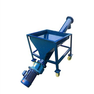 Schrägrohr-Schneckenförderer